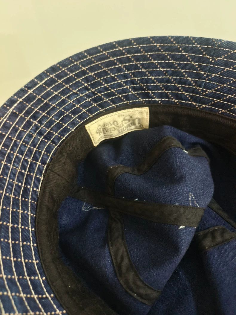 Freewheelers Vintage Style Blue Bucket Hat for Sun Protection Size ONE SIZE - 2 Thumbnail