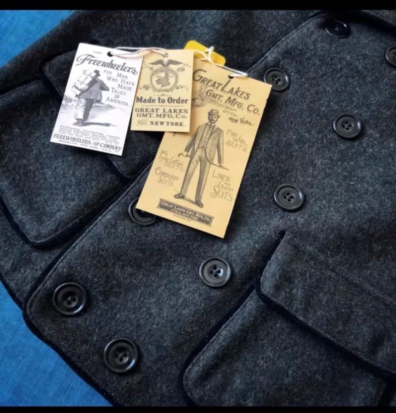 Freewheelers Freewheelers Wool Vest with Slight Wear Size US M / EU 48-50 / 2 - 2 Thumbnail