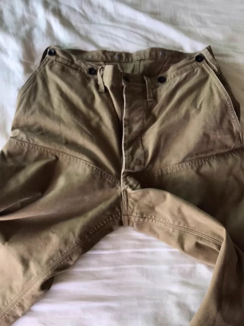 Freewheelers Freewheelers Lumber Pants Size 32 Brownish Yellow Size US 32 / EU 48 - 4 Thumbnail