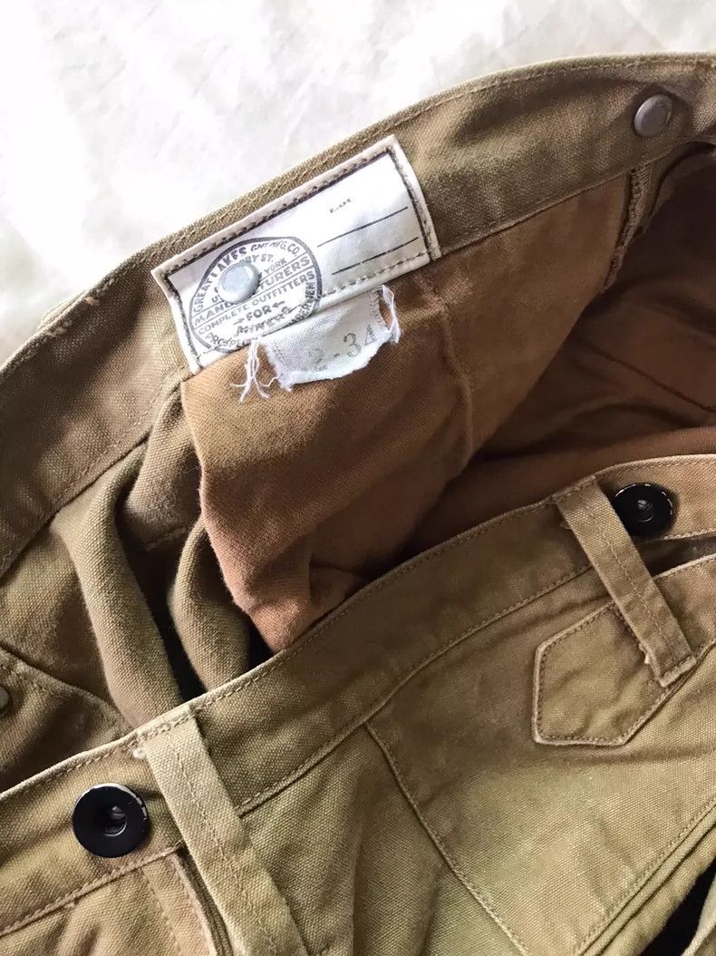 Freewheelers Freewheelers Lumber Pants Size 32 Brownish Yellow Size US 32 / EU 48 - 3 Thumbnail