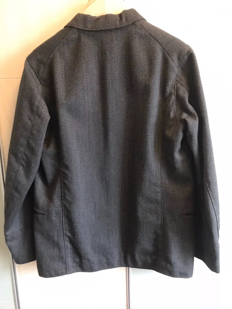Freewheelers Vintage Gray Black Wool Blazer Suit Jacket Size US M / EU 48-50 / 2 - 2 Thumbnail