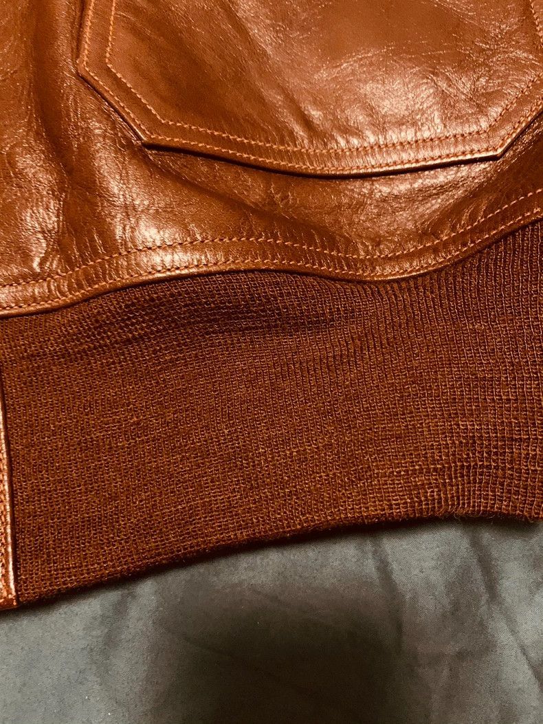 Freewheelers Freewheelers A-1 Leather Flight Jacket Tatanka Brown Size US M / EU 48-50 / 2 - 7 Thumbnail