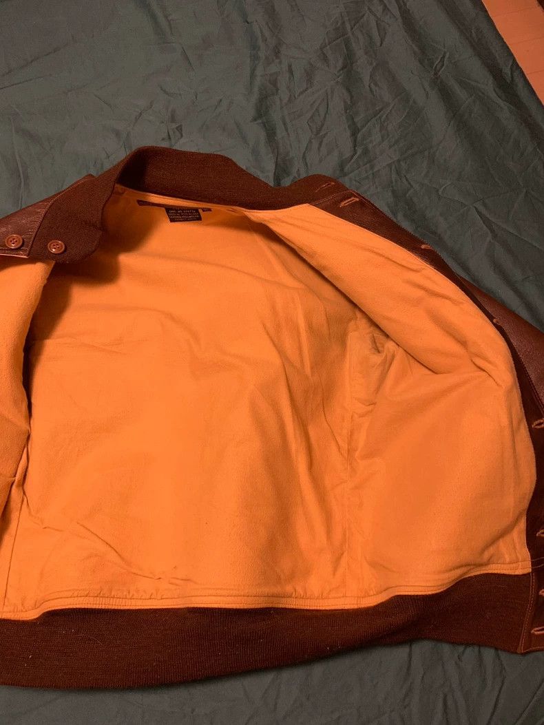 Freewheelers Freewheelers A-1 Leather Flight Jacket Tatanka Brown Size US M / EU 48-50 / 2 - 3 Thumbnail