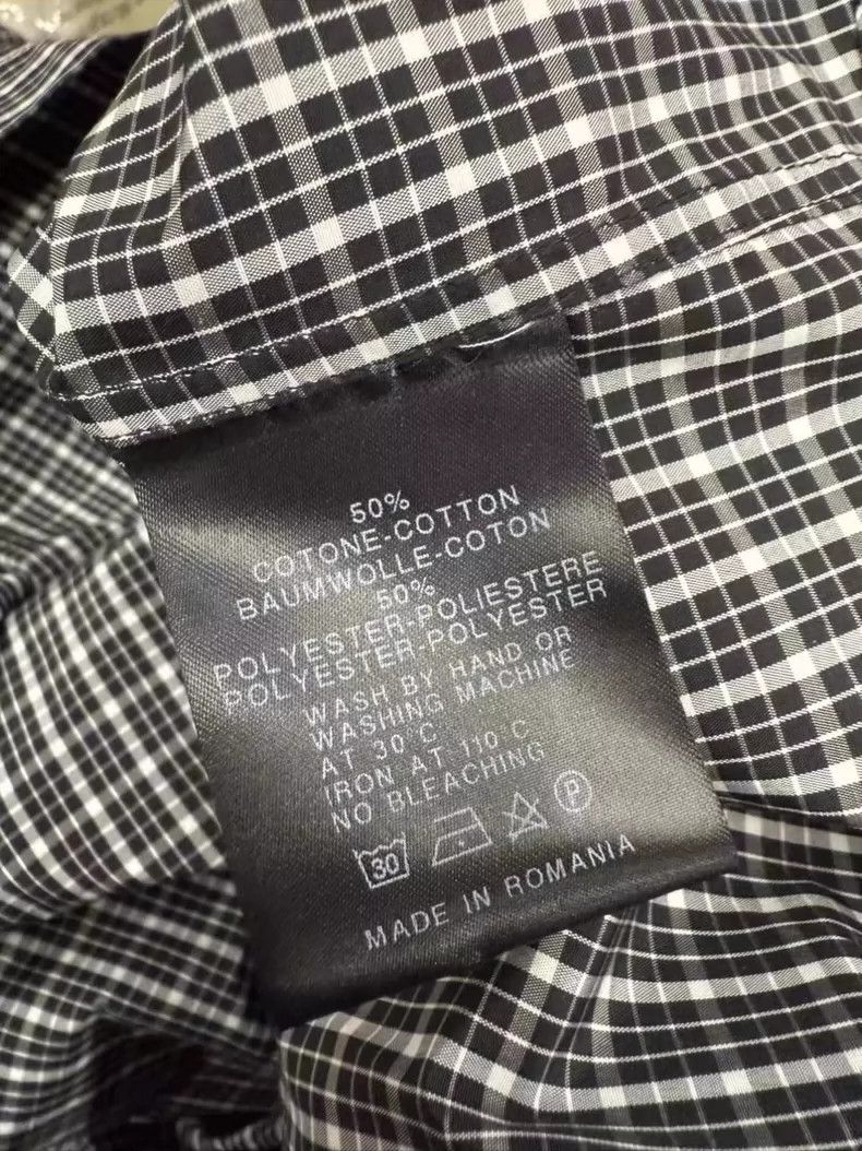Raf Simons Raf Simons Patchwork Long Sleeve Shirt Size US L / EU 52-54 / 3 - 4 Thumbnail