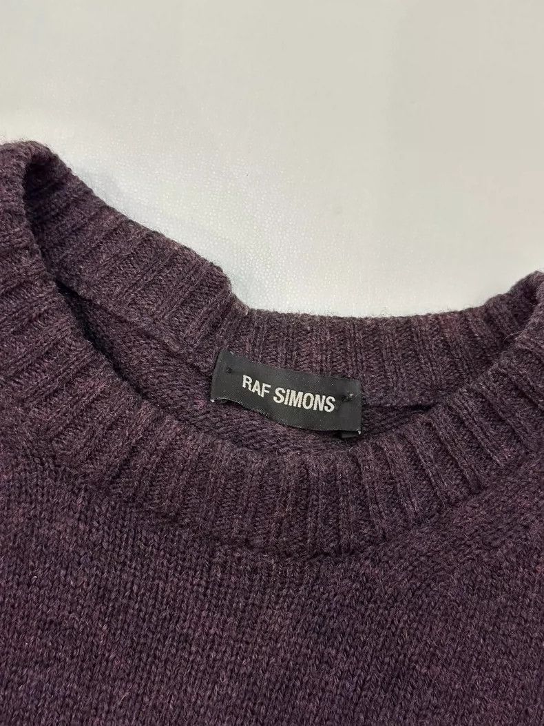 人気アイテム Patch Portrait Simons Raf Simons Raf Knit Grailed | Sweater トップス