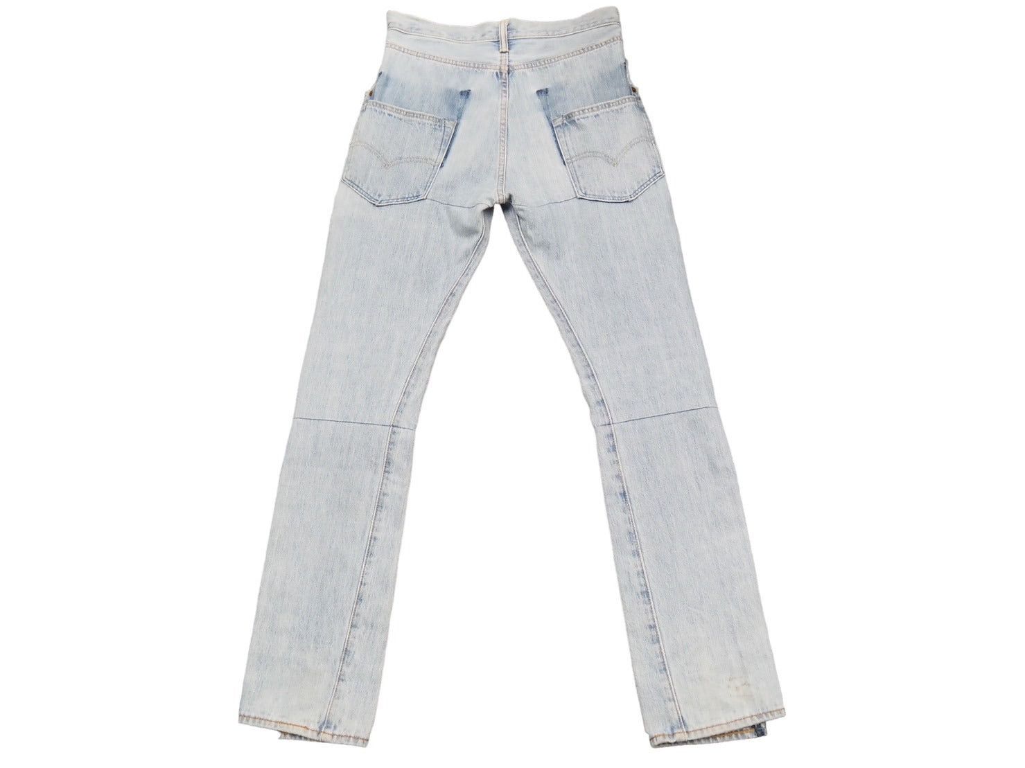 vetements 17aw reconstructed straight denim pants size m