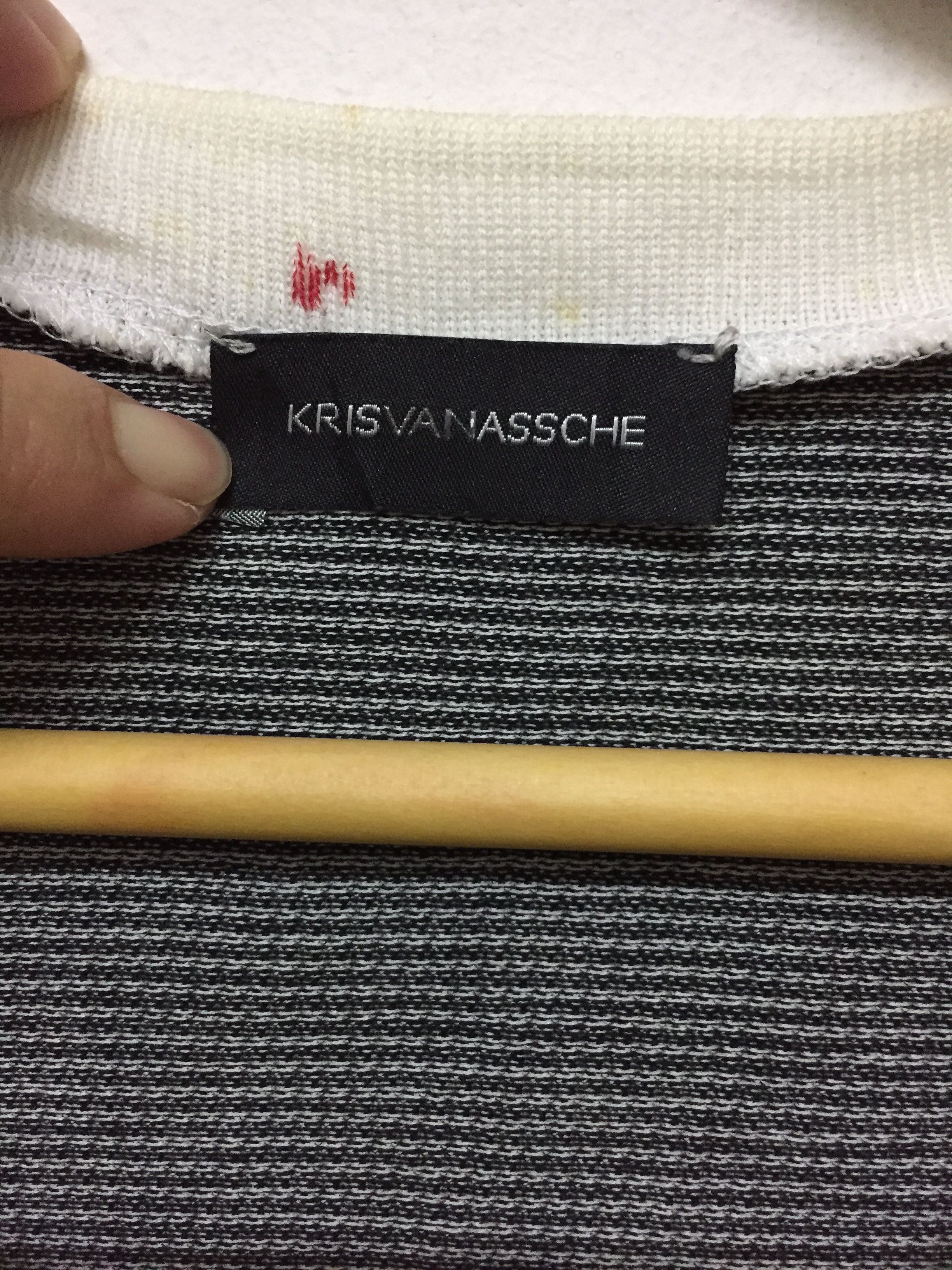 Kris Van Assche checkerboard button tee Size US S / EU 44-46 / 1 - 7 Thumbnail