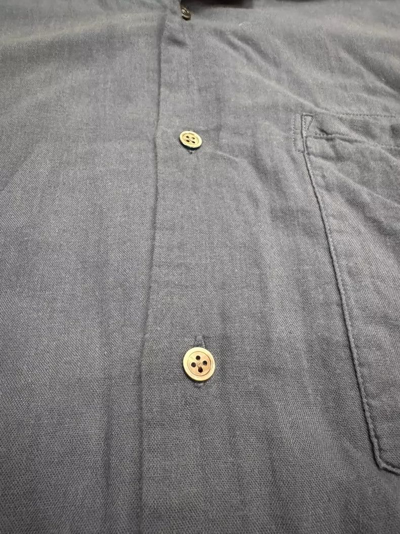 Visvim Loose Suvin Gold Cotton Short Sleeve Shirt Size US M / EU 48-50 / 2 - 3 Thumbnail