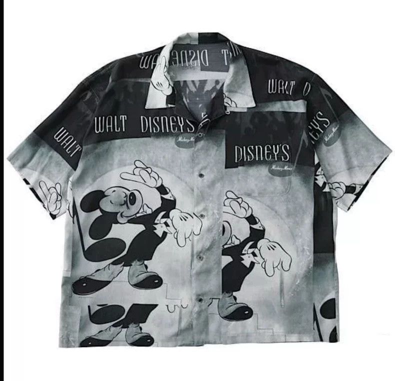 Kapital Disney Mickey Mouse Short Sleeve Shirt Size US L / EU 52-54 / 3 - 4 Thumbnail