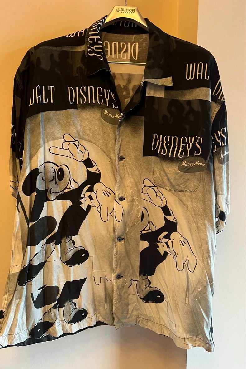 Kapital Disney Mickey Mouse Short Sleeve Shirt Size US L / EU 52-54 / 3 - 6 Thumbnail