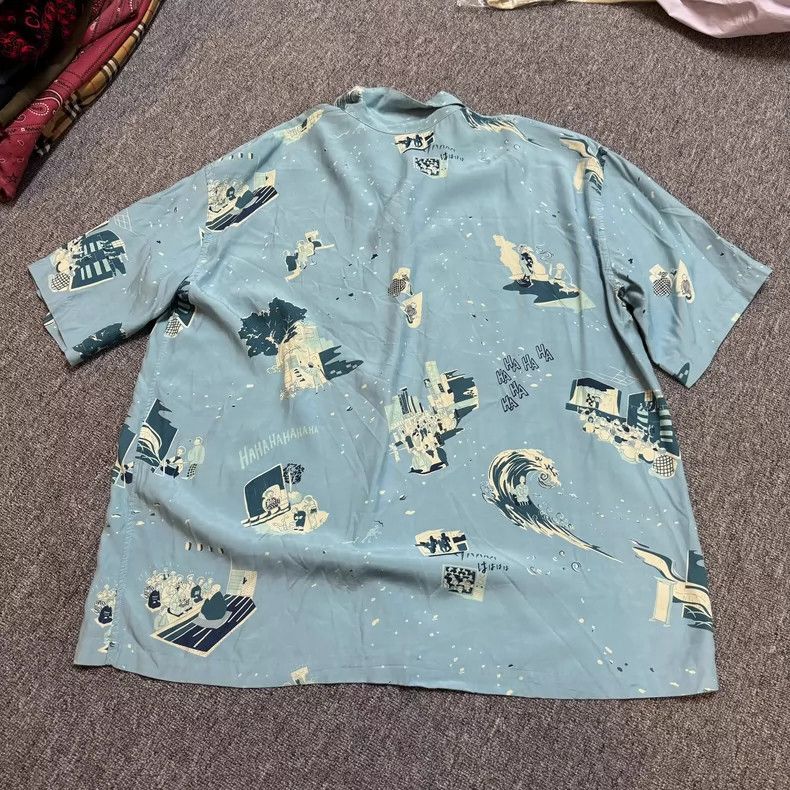 Kapital Porter Classic Hawaiian Surf Short Sleeve Shirt Size US L / EU 52-54 / 3 - 3 Thumbnail