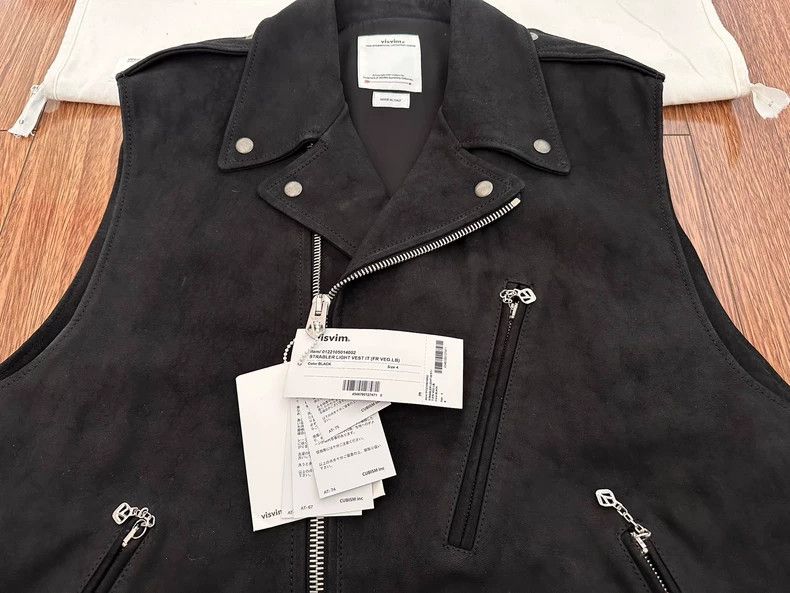 Visvim VISVIM Strabler Light Vest in Black Size US S / EU 44-46 / 1 - 5 Thumbnail