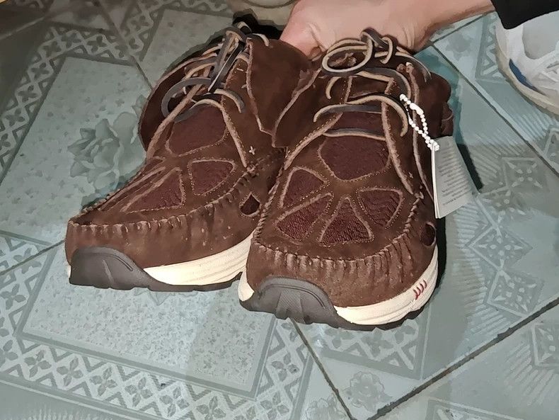 Visvim New visvim FBT Prime Runners Brown Suede Shoes Size US 8.5 / EU 41-42 - 6 Thumbnail
