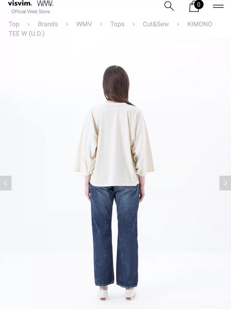 Visvim Visvim Kimono Tee with Unique Dyeing Technique Size US S / EU 44-46 / 1 - 6 Thumbnail