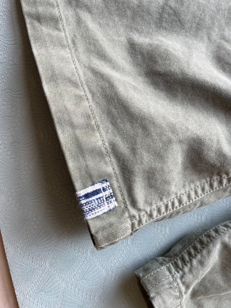 Visvim Visvim Cardwell Shirt in Army Green Color Size US M / EU 48-50 / 2 - 6 Thumbnail