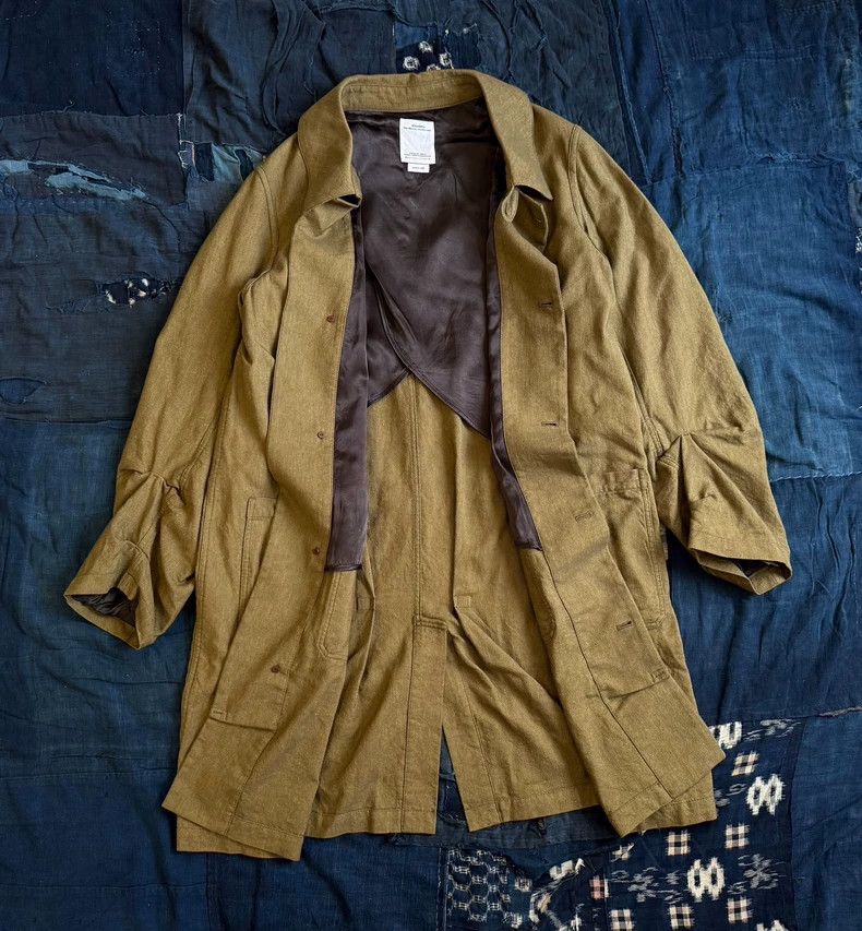Visvim VISVIM Olive Coat with Li Wool Blend Size US M / EU 48-50 / 2 - 2 Thumbnail