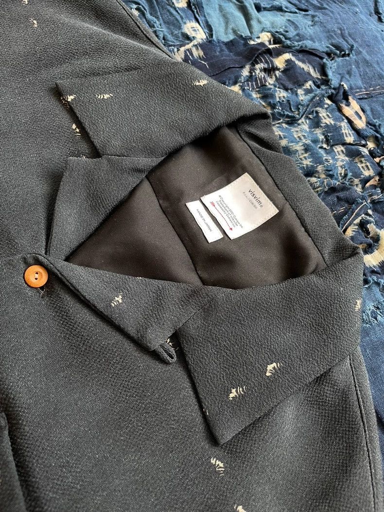 Visvim Visvim Wallis Short Sleeve Shirt in Black Size US S / EU 44-46 / 1 - 4 Thumbnail