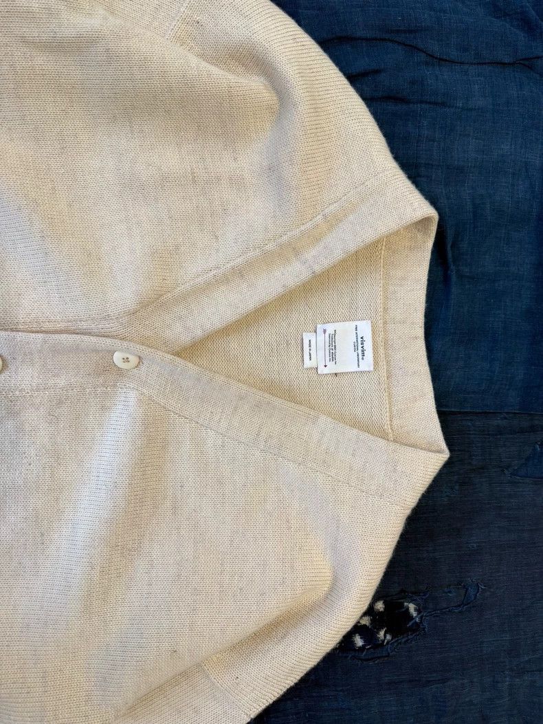 Visvim VISVIM Selmer Cardigan in White Color Size US M / EU 48-50 / 2 - 5 Thumbnail