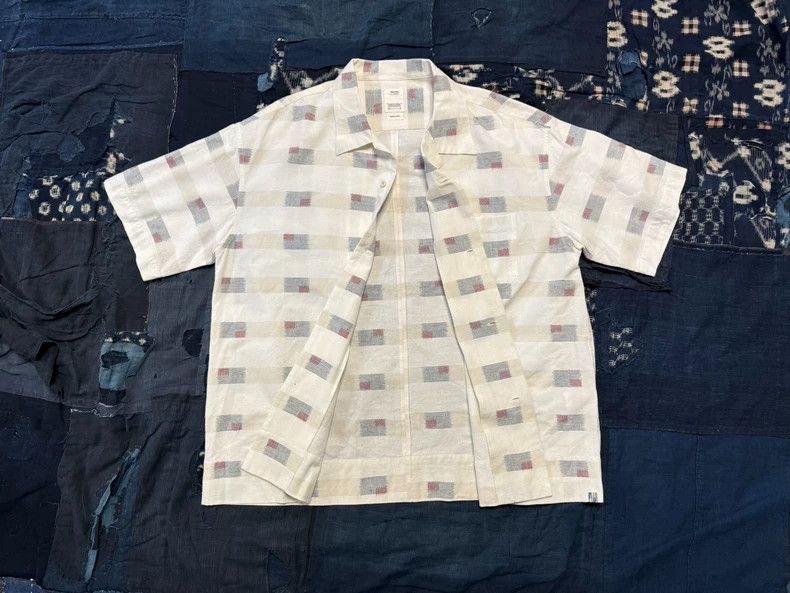 Visvim VISVIM Caban Short Sleeve Shirt in Orange Size US M / EU 48-50 / 2 - 2 Thumbnail