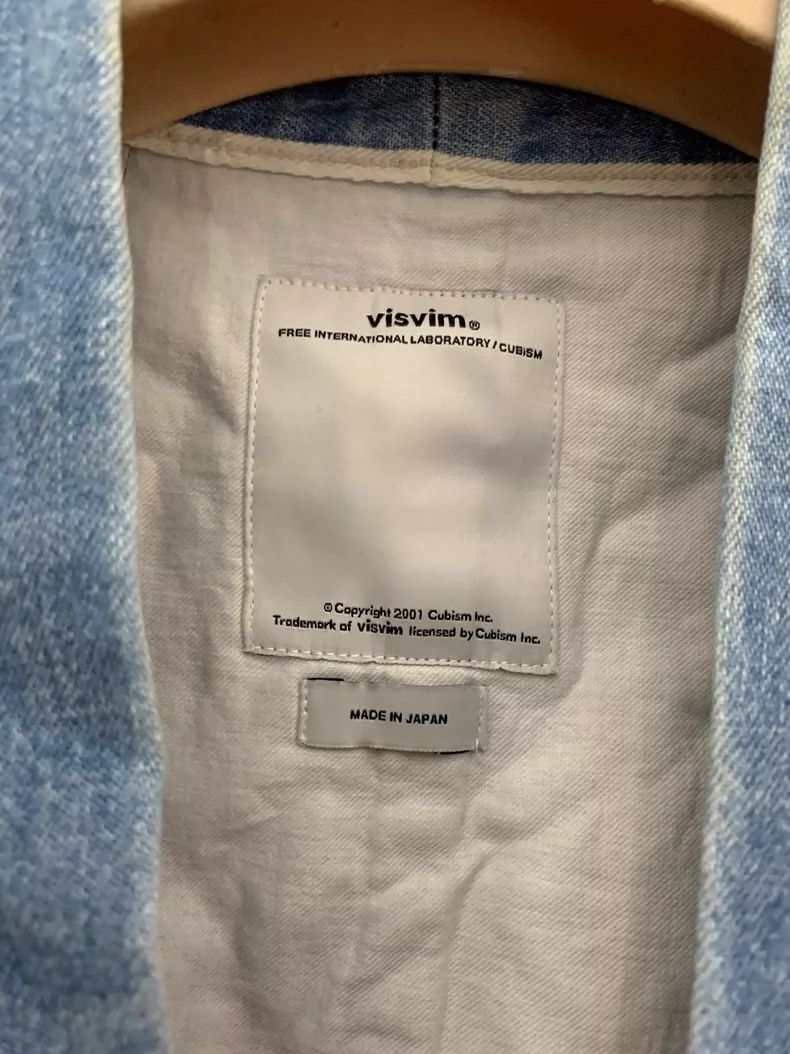 Visvim Visvim Denim Shirt with Unique Design Size US XS / EU 42 / 0 - 6 Thumbnail