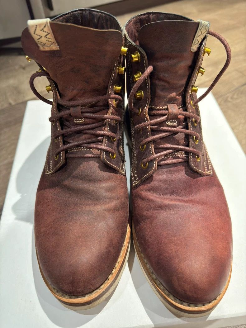 visvim 19ss spot virgil brown boots
