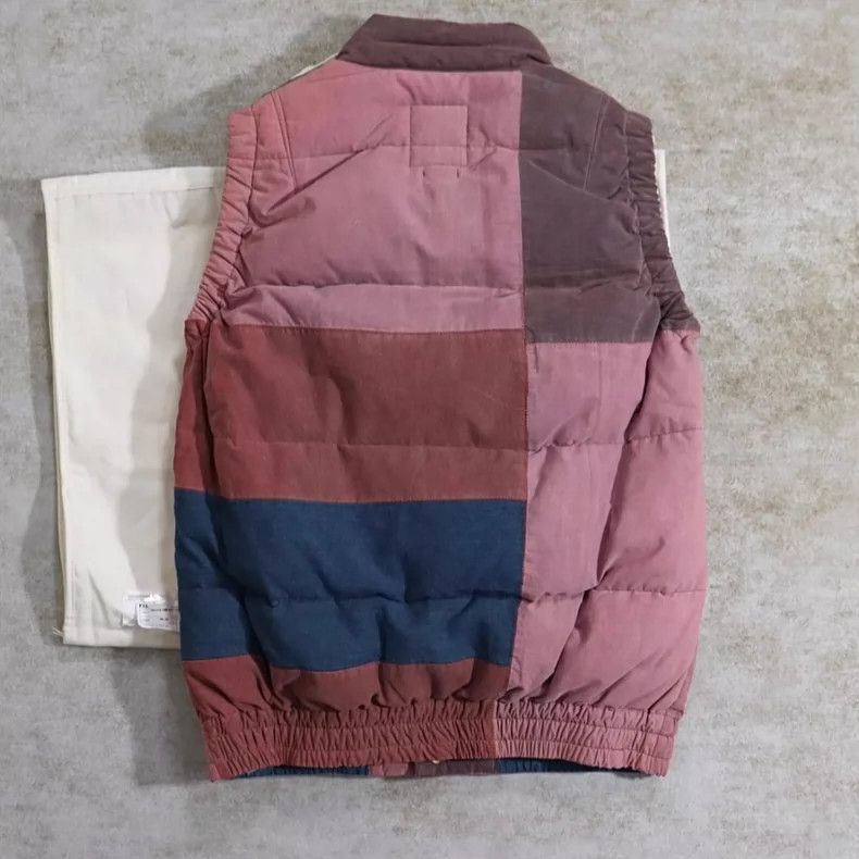 Visvim VISVIM Insulator Down Vest Flux Patchwork | Grailed