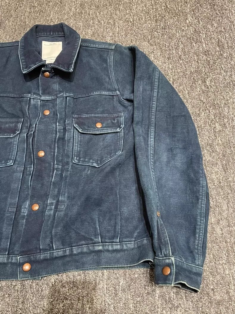 Visvim VISVIM Jumbo 101 Spot Jacket Moleskin Blue Size US S / EU 44-46 / 1 - 5 Thumbnail