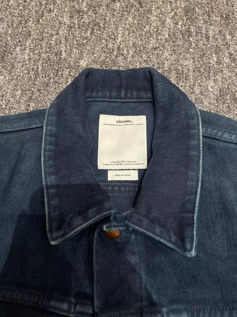 Visvim VISVIM Jumbo 101 Spot Jacket Moleskin Blue Size US S / EU 44-46 / 1 - 3 Thumbnail