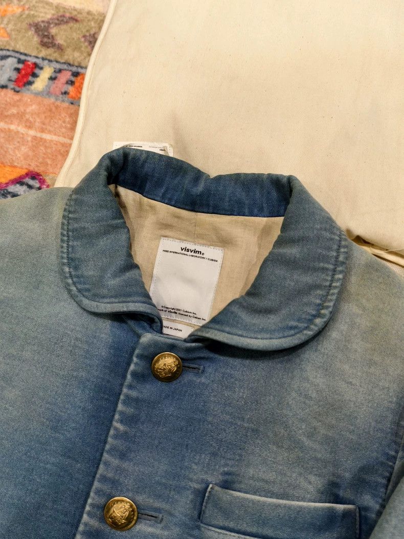Visvim Visvim Potomac Jacket in Light Indigo Color Size US S / EU 44-46 / 1 - 6 Thumbnail