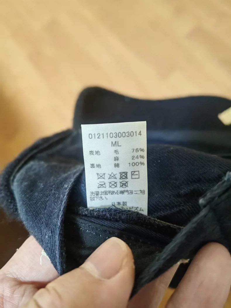 Visvim VISVIM 21SS Honus Cap in Black Wool Size ONE SIZE - 6 Thumbnail