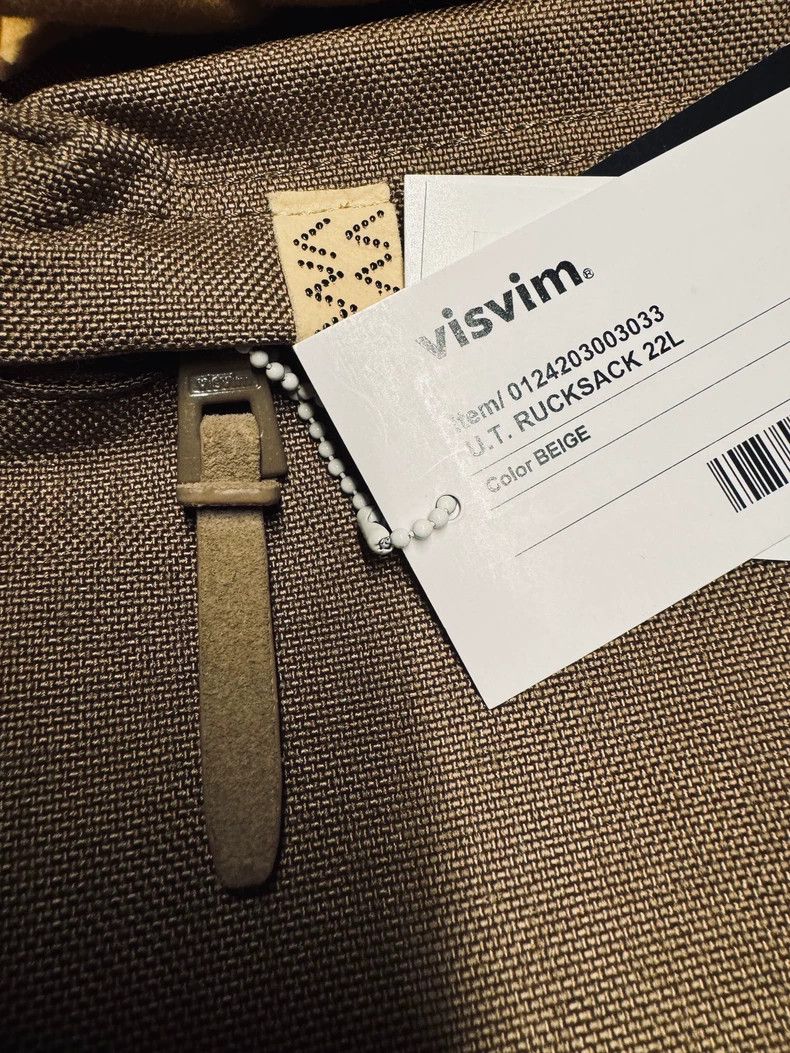Visvim Visvim U.T Rucksack Leather and Nylon Backpack Size ONE SIZE - 7 Thumbnail