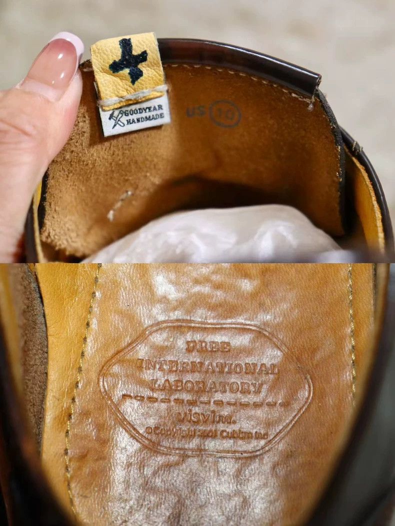 Visvim Visvim Plain Toe Leather Loafers with Accessories Size US 10 / EU 43 - 8 Thumbnail