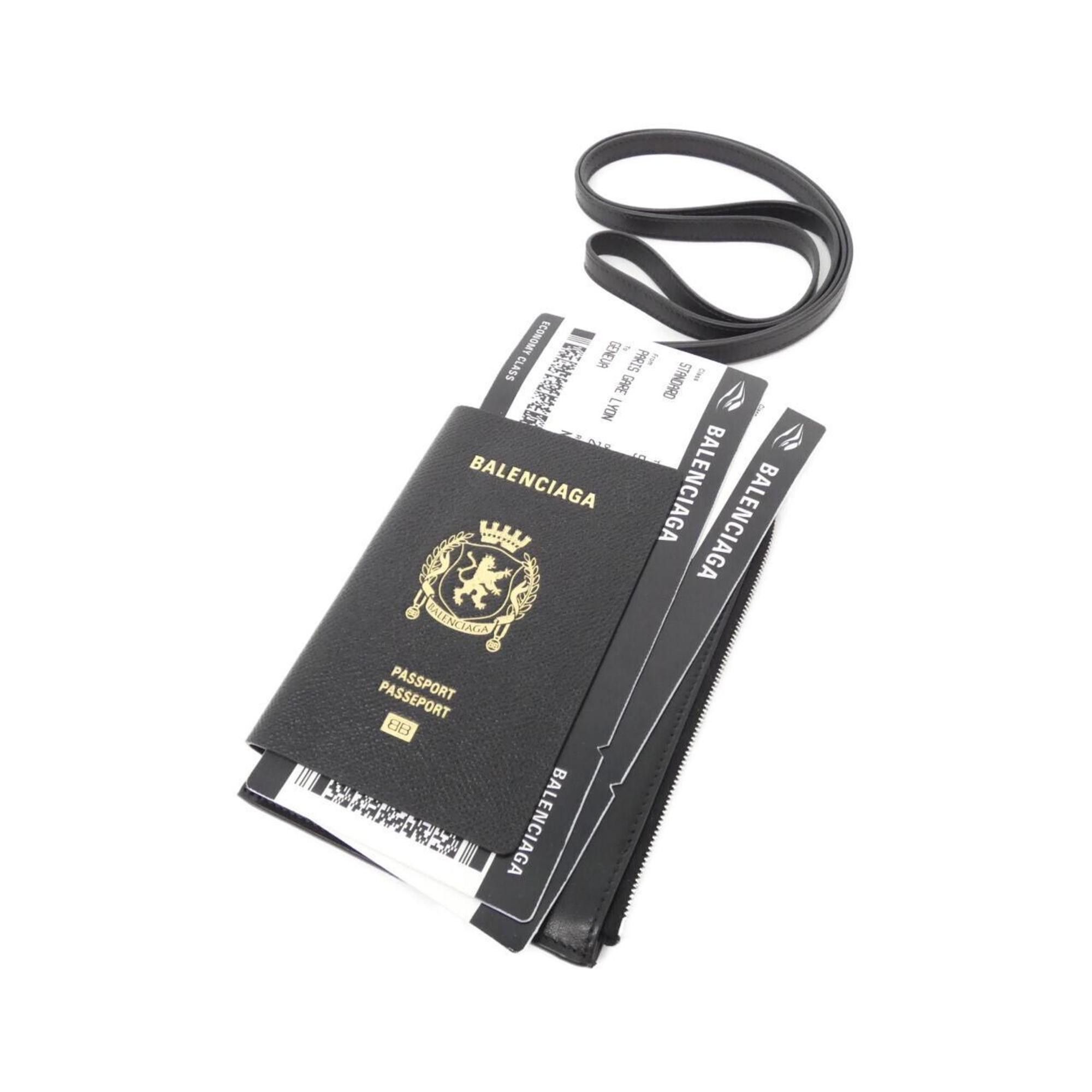 Balenciaga Balenciaga Passport Phone Holder 787733 2AA3R Case Size ONE SIZE - 3 Thumbnail