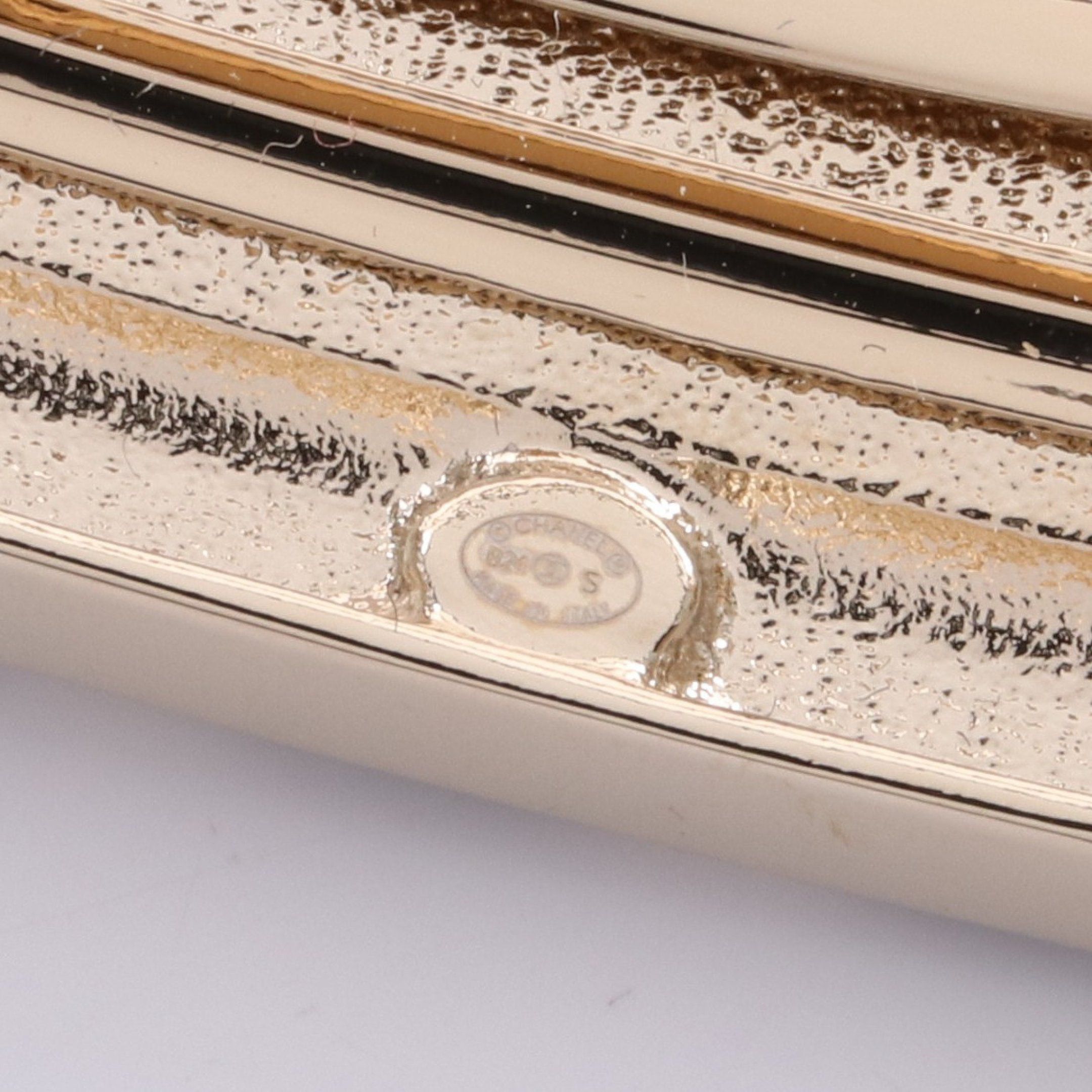 Chanel Chanel Coco Mark Matelasse Bag Barretta Gp Fake Pearl Gold Black Multicolor B24S Size ONE SIZE - 3 Thumbnail