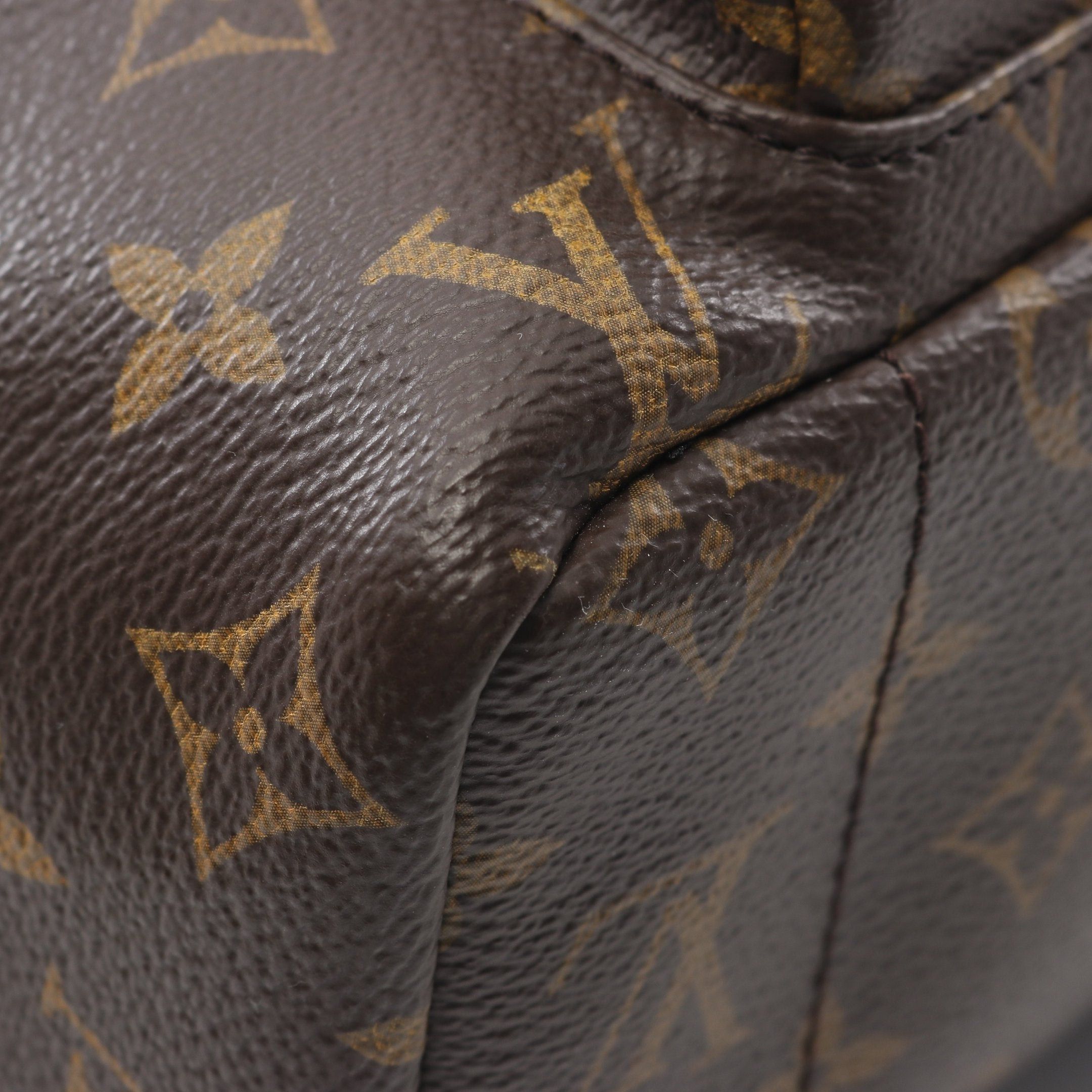 Louis Vuitton Louis Vuitton Palm Springs Backpack Mm Monogram Rucksack Leather Brown Black Size ONE SIZE - 6 Thumbnail