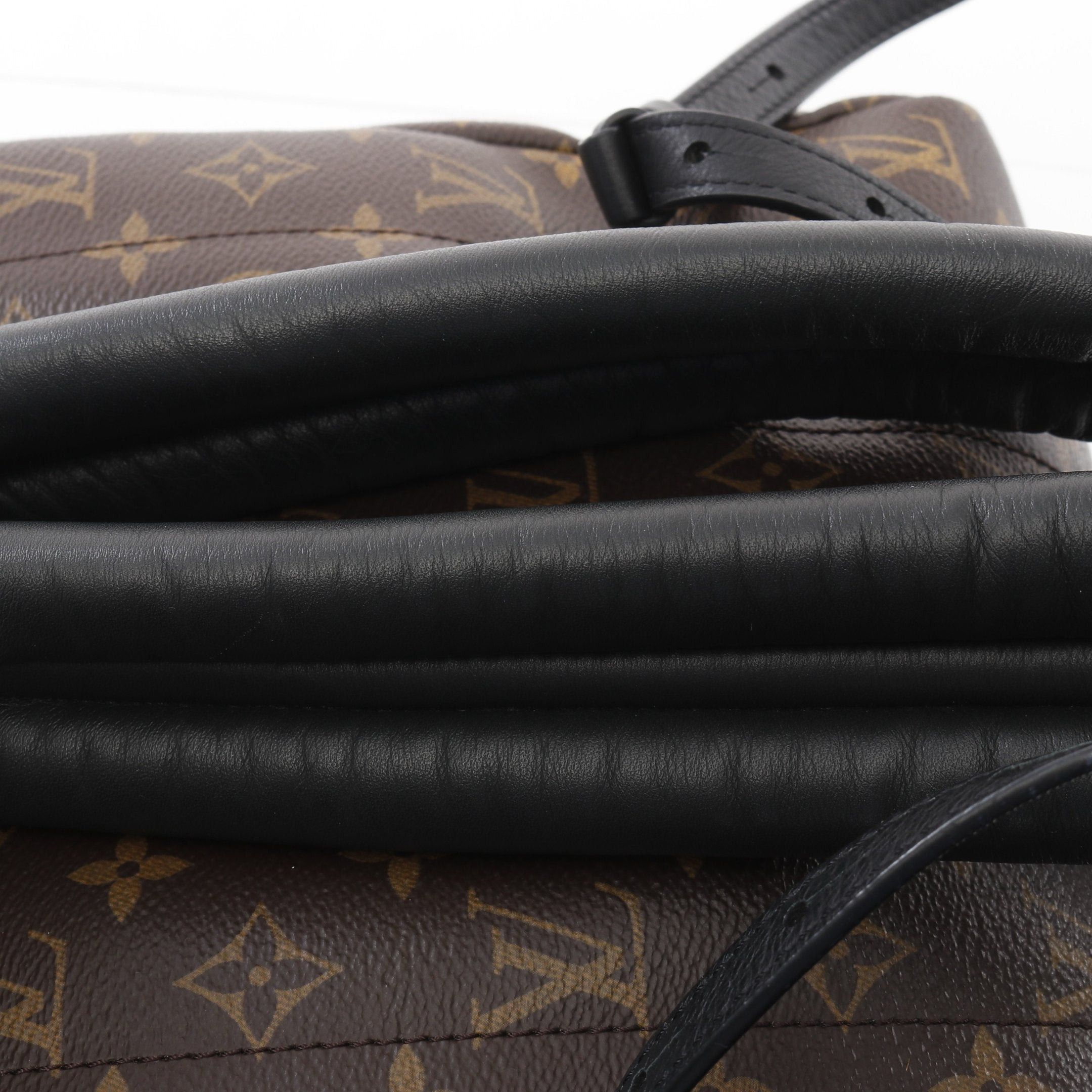 Louis Vuitton Louis Vuitton Palm Springs Backpack Mm Monogram Rucksack Leather Brown Black Size ONE SIZE - 7 Thumbnail