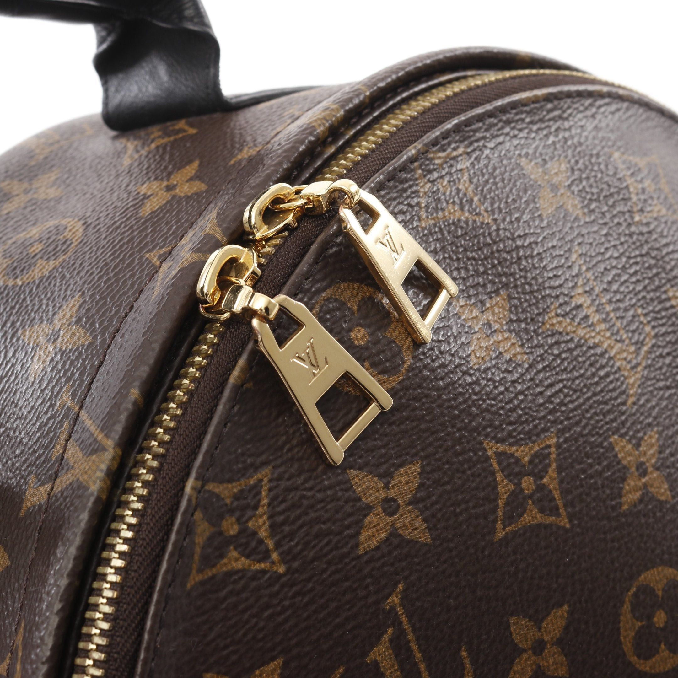 Louis Vuitton Louis Vuitton Palm Springs Backpack Mm Monogram Rucksack Leather Brown Black Size ONE SIZE - 9 Thumbnail