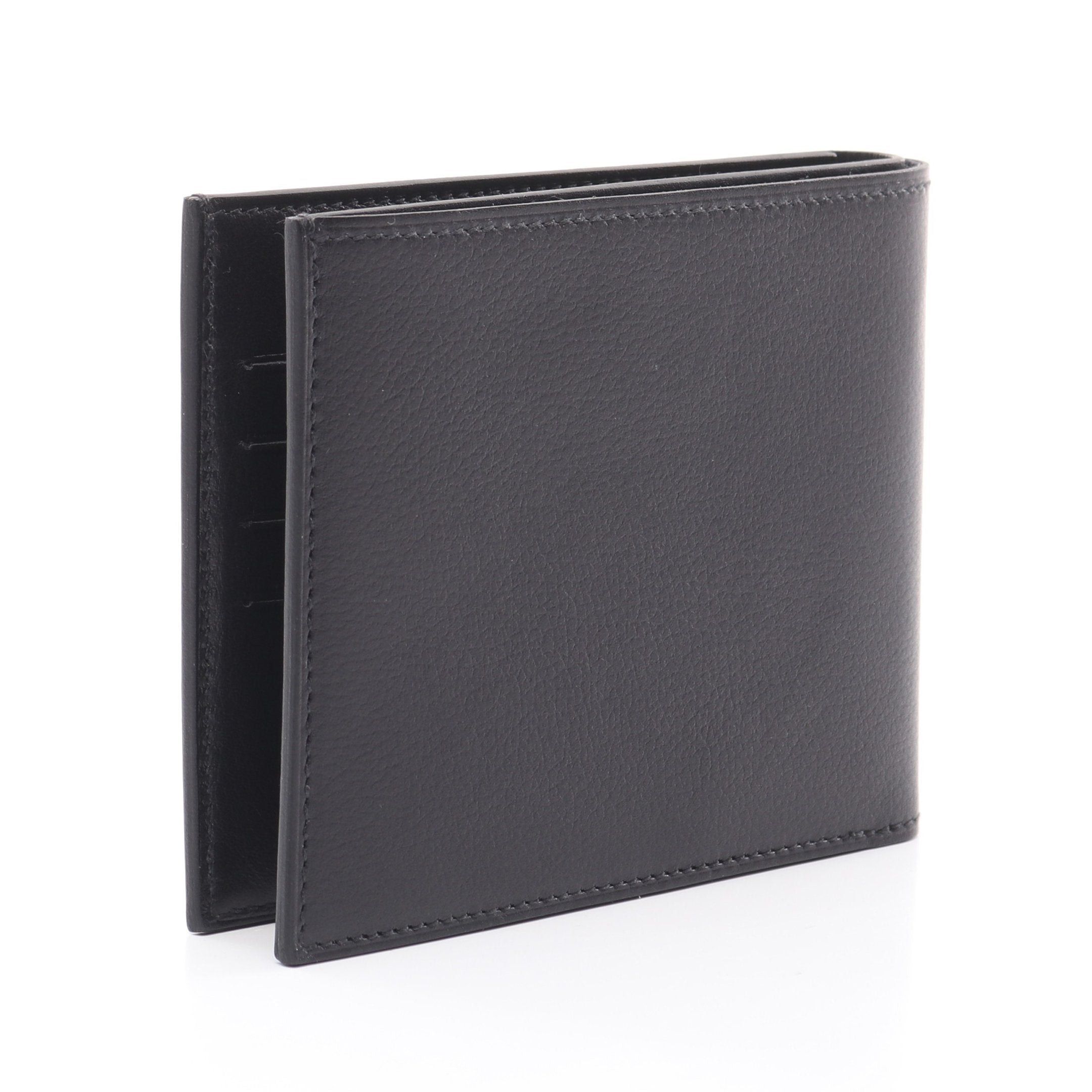 Hermes Hermes Citizen Twill Compact Crochet Bi-Fold Wallet Evergrain Black B Stamp Size ONE SIZE - 2 Thumbnail