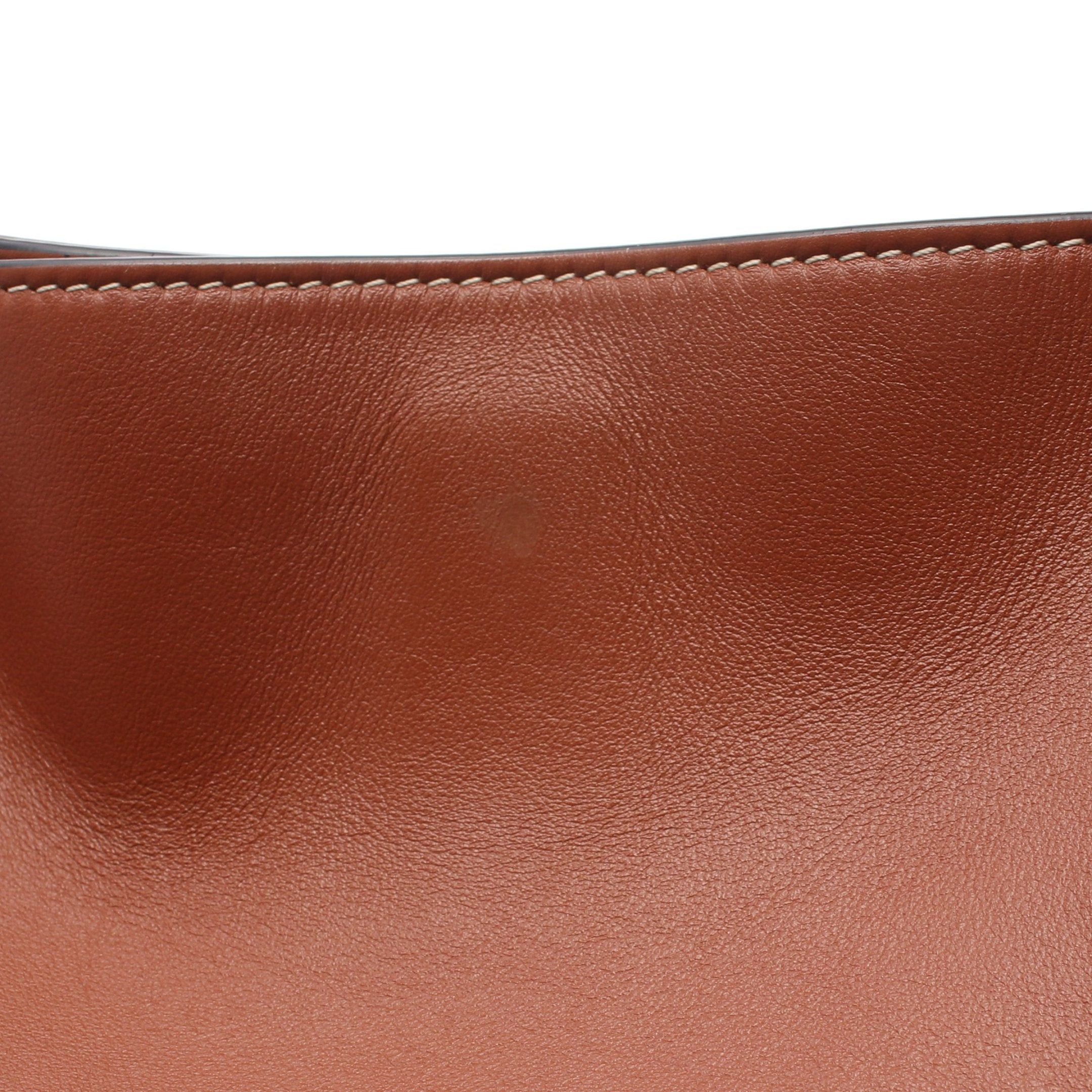 Celine Celine Bucket 16 Sais Handbag Leather Brown Size ONE SIZE - 9 Thumbnail