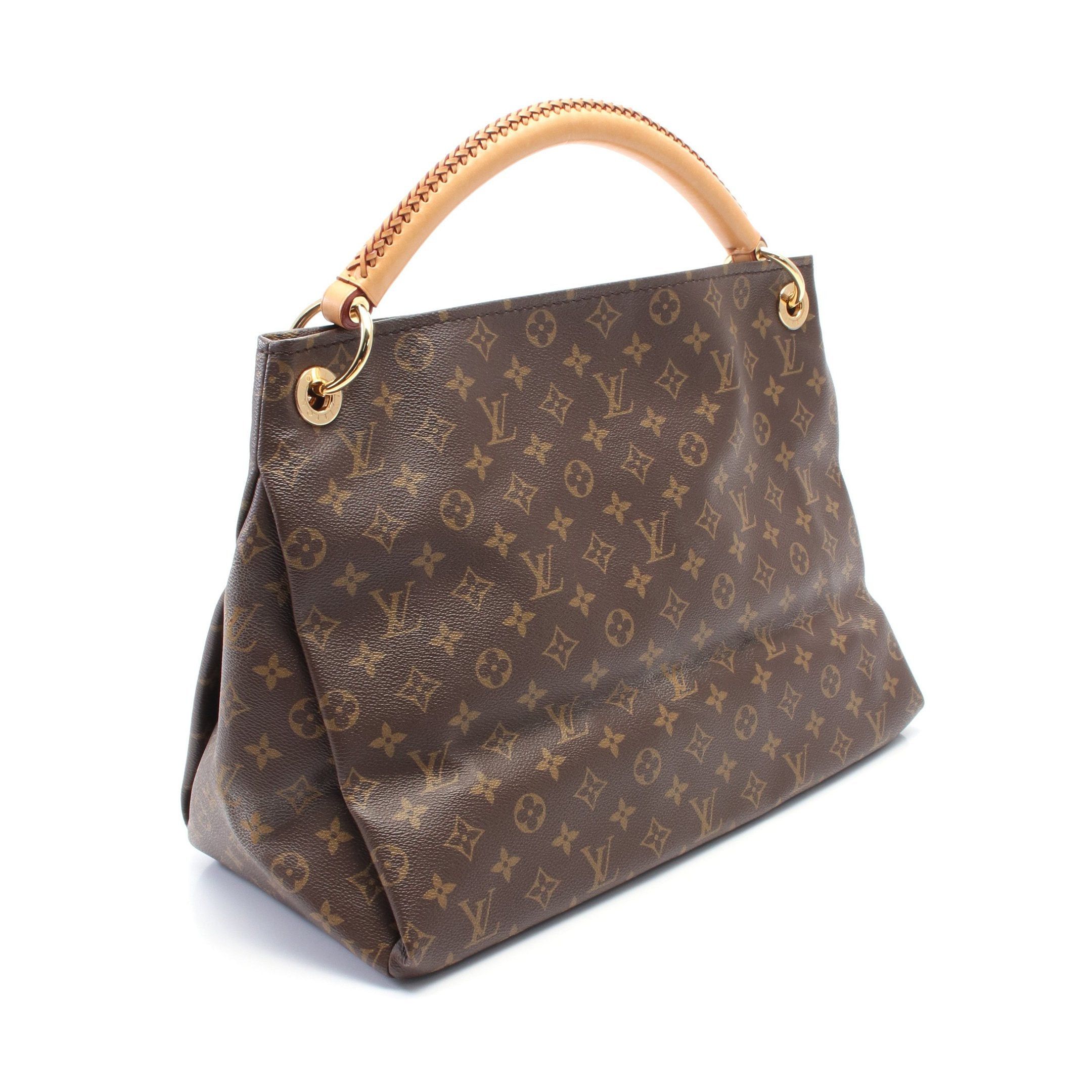 Louis Vuitton Louis Vuitton Artsy Mm Monogram Shoulder Bag Leather Brown Size ONE SIZE - 2 Thumbnail