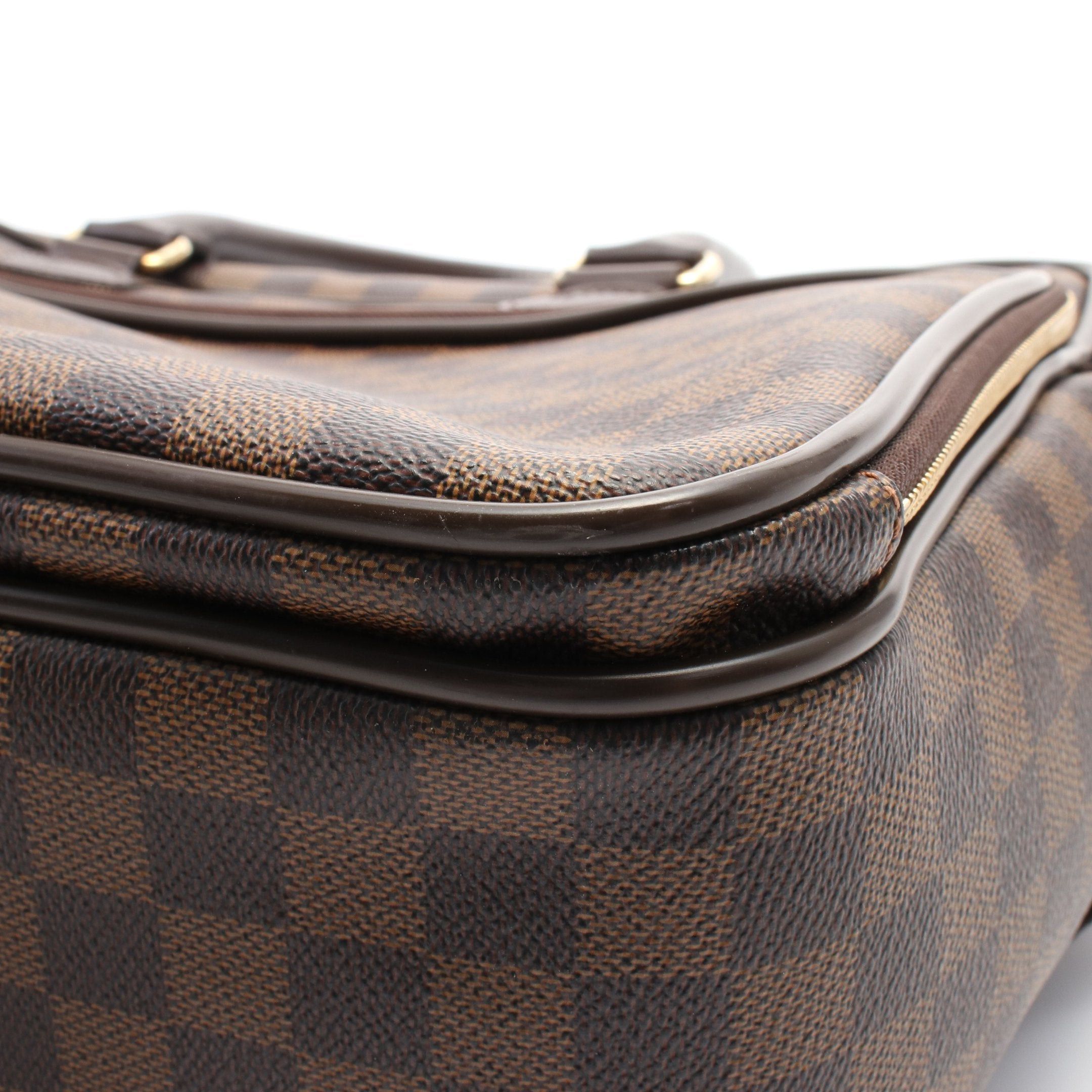Louis Vuitton Louis Vuitton Icare Damier Ebene Briefcase Business Bag Leather Brown Size ONE SIZE - 8 Thumbnail