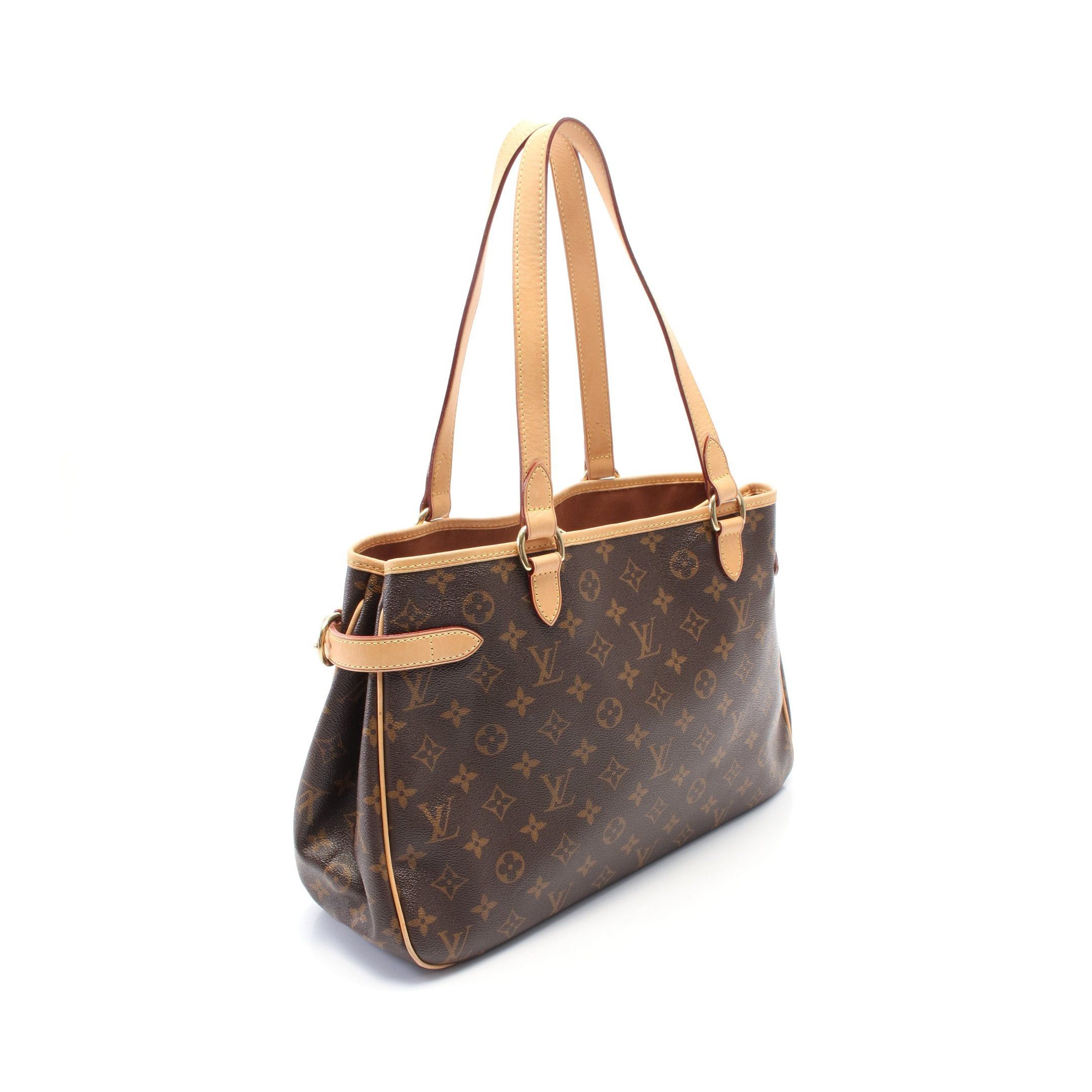 Louis Vuitton Louis Vuitton Batignolles Horizontal Monogram Shoulder Bag Leather Brown Size ONE SIZE - 2 Thumbnail