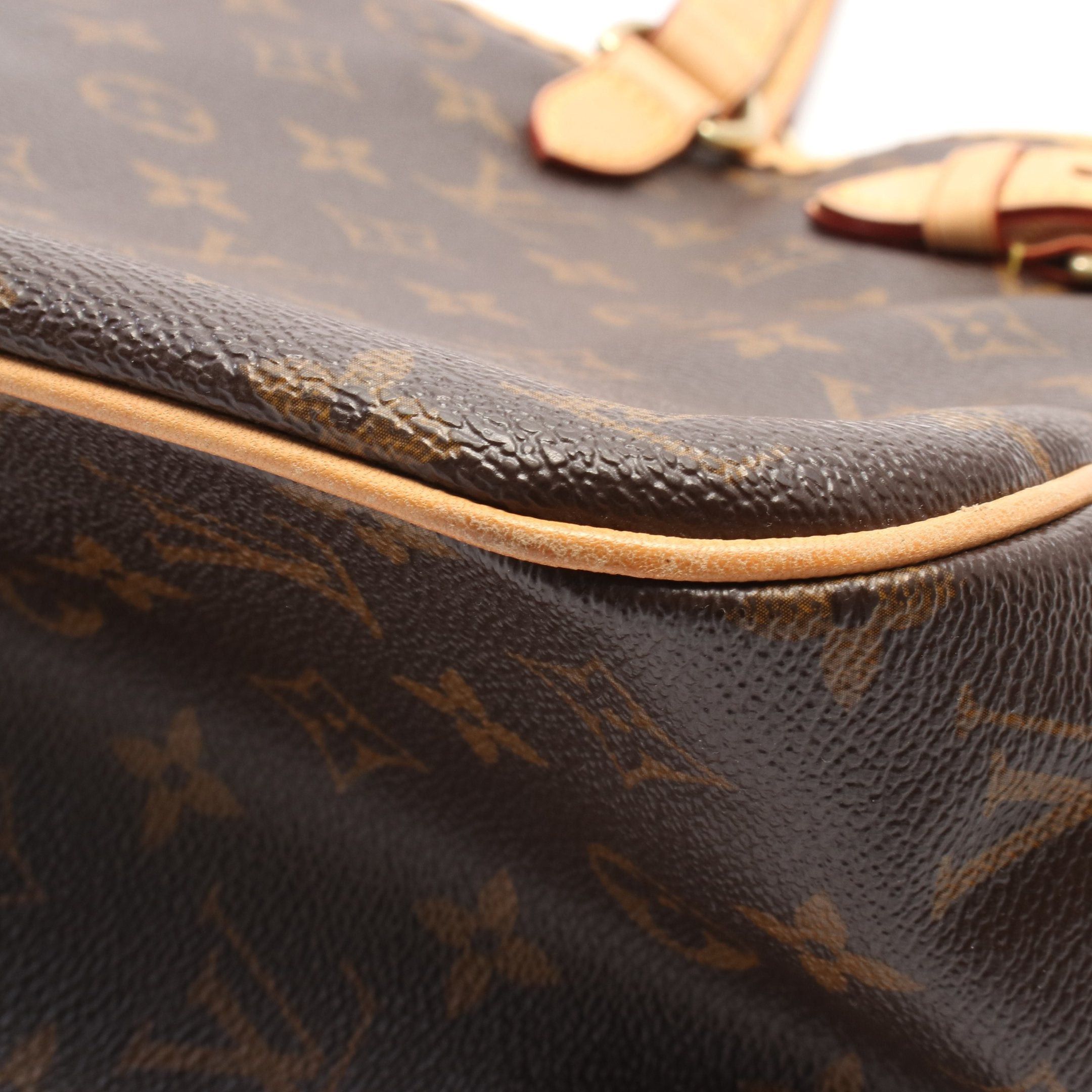 Louis Vuitton Louis Vuitton Batignolles Horizontal Monogram Shoulder Bag Leather Brown Size ONE SIZE - 7 Thumbnail