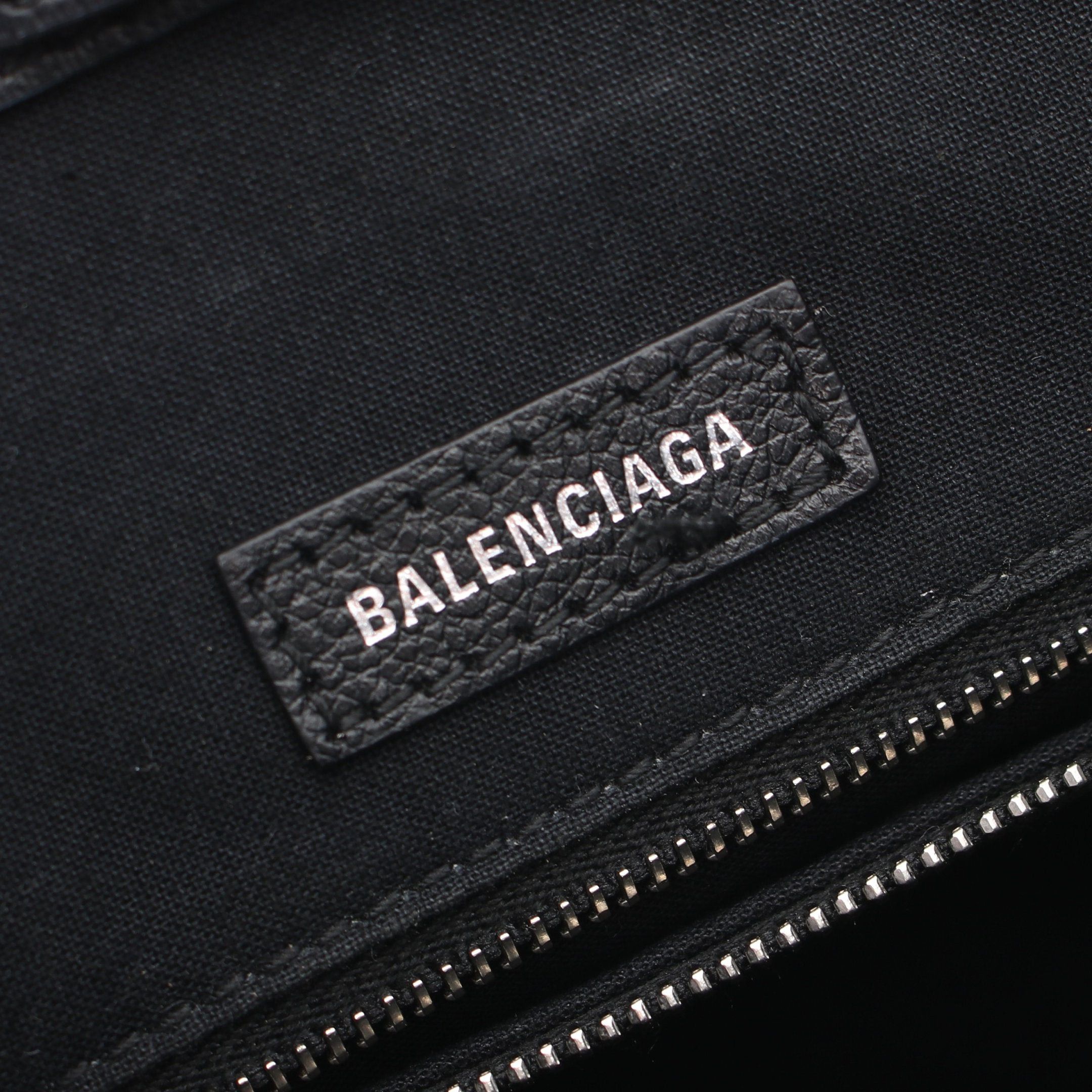 Balenciaga Balenciaga Shopping Tote M Handbag Bag Leather Black Size ONE SIZE - 4 Thumbnail