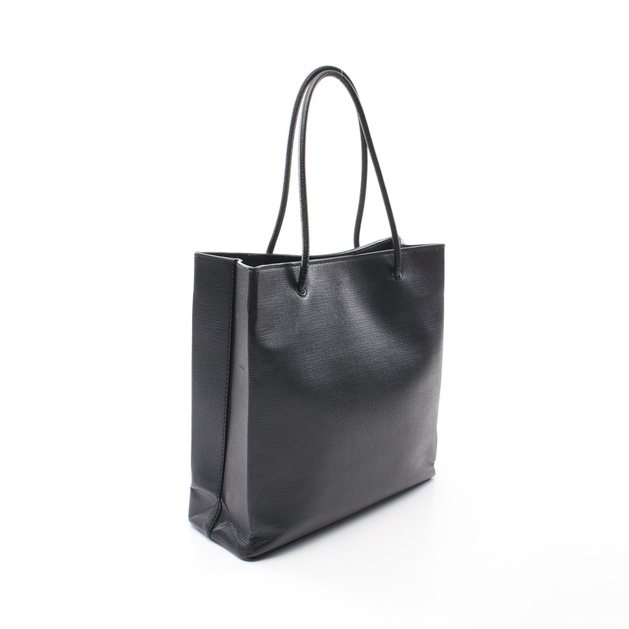 Balenciaga Balenciaga Shopping Tote M Handbag Bag Leather Black Size ONE SIZE - 2 Thumbnail