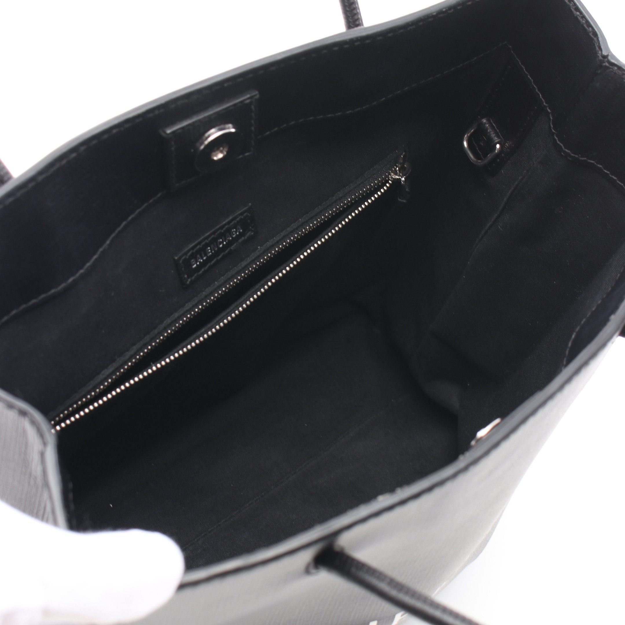 Balenciaga Balenciaga Shopping Tote M Handbag Bag Leather Black Size ONE SIZE - 3 Thumbnail