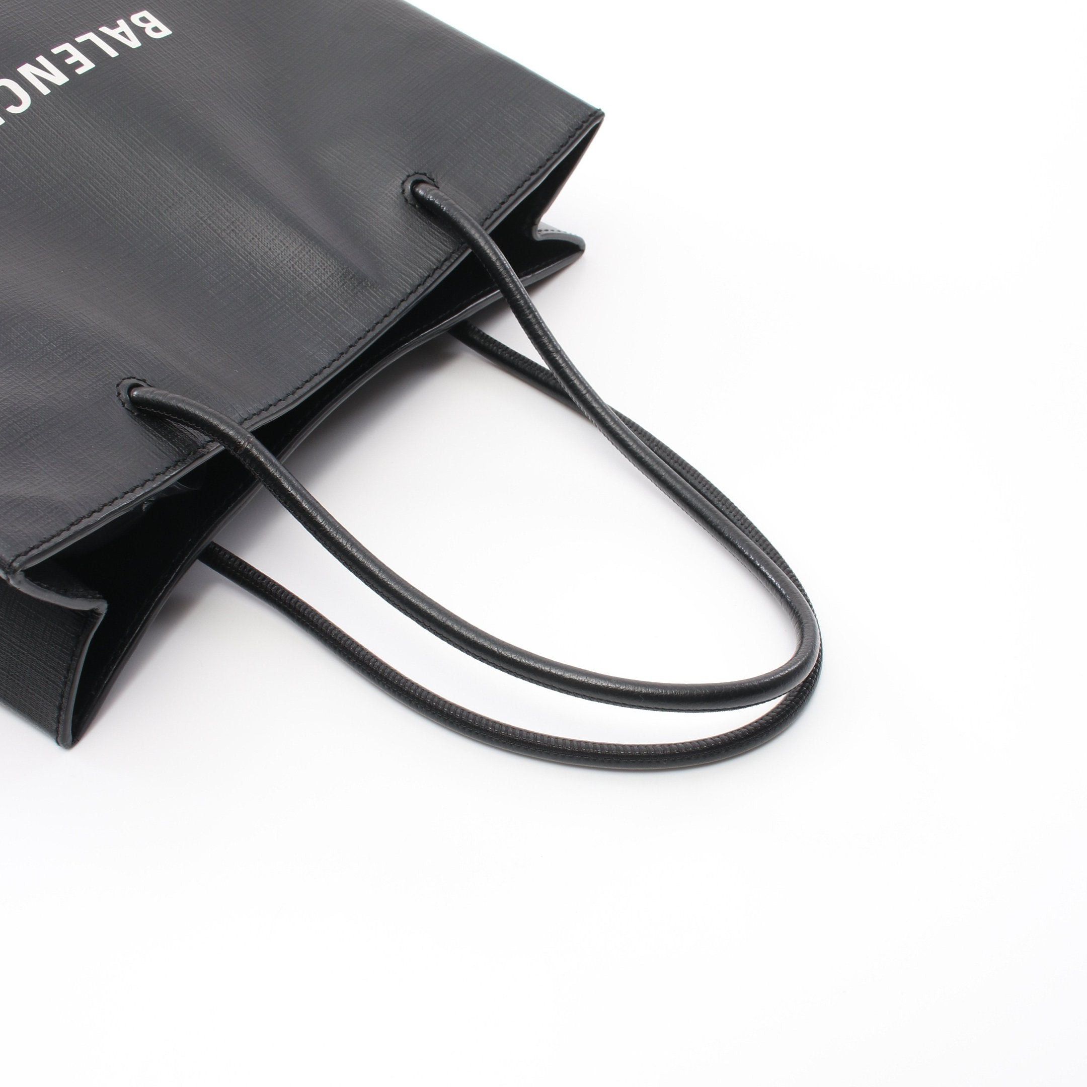 Balenciaga Balenciaga Shopping Tote M Handbag Bag Leather Black Size ONE SIZE - 14 Thumbnail