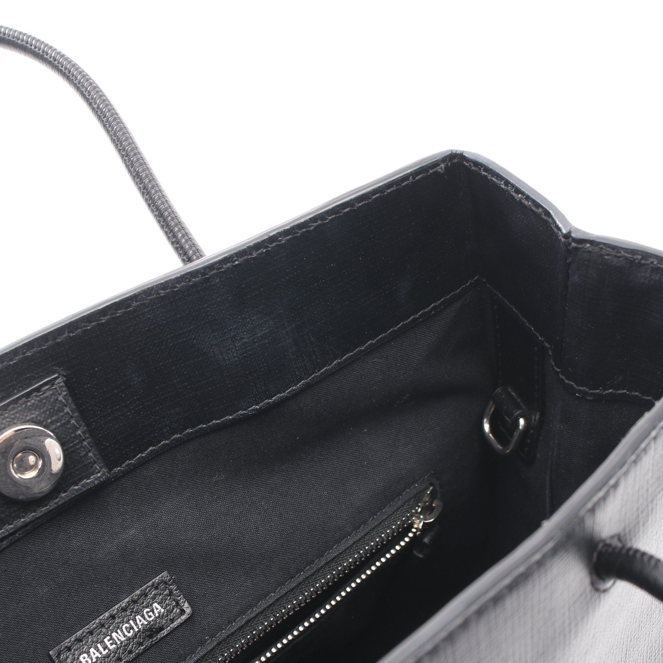 Balenciaga Balenciaga Shopping Tote M Handbag Bag Leather Black Size ONE SIZE - 6 Thumbnail