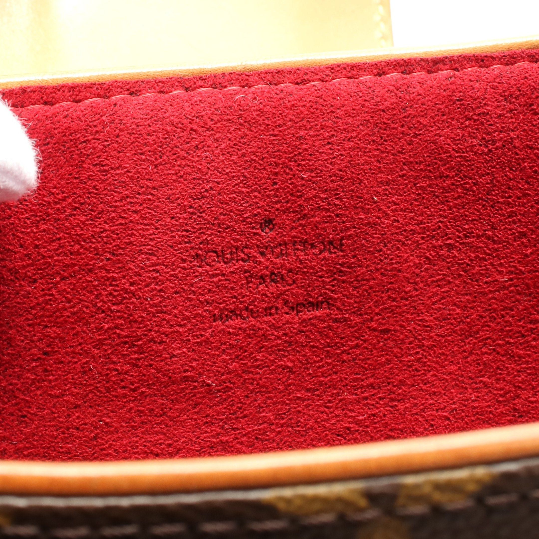 Louis Vuitton Louis Vuitton Greet Monogram Handbag Leather Brown Size ONE SIZE - 4 Thumbnail