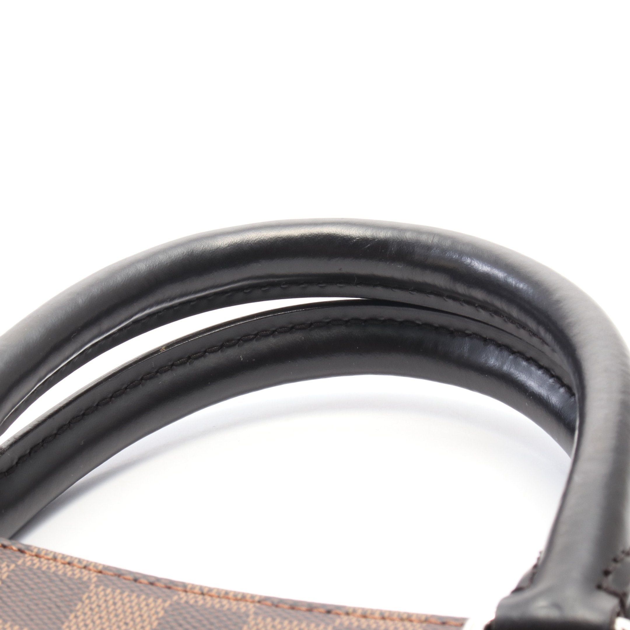 Louis Vuitton Louis Vuitton Jake Damier Ebene Handbag Tote Bag Leather Brown Size ONE SIZE - 6 Thumbnail